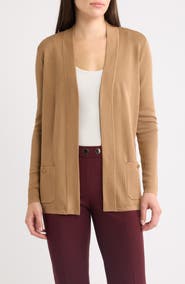 Anne Klein Malibu Open Front Cardigan