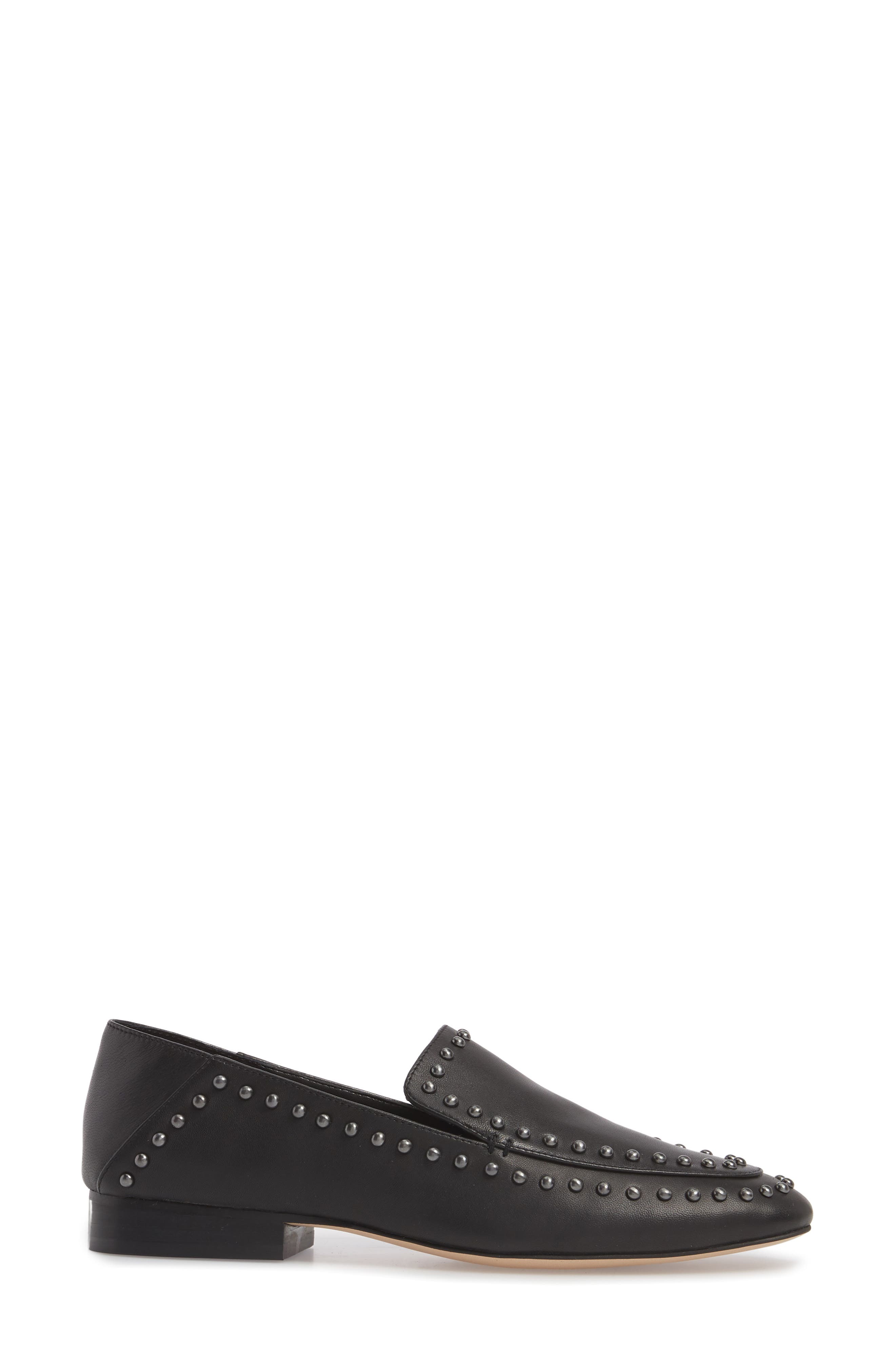Talbia Loafer, Alternate, color, BLACK