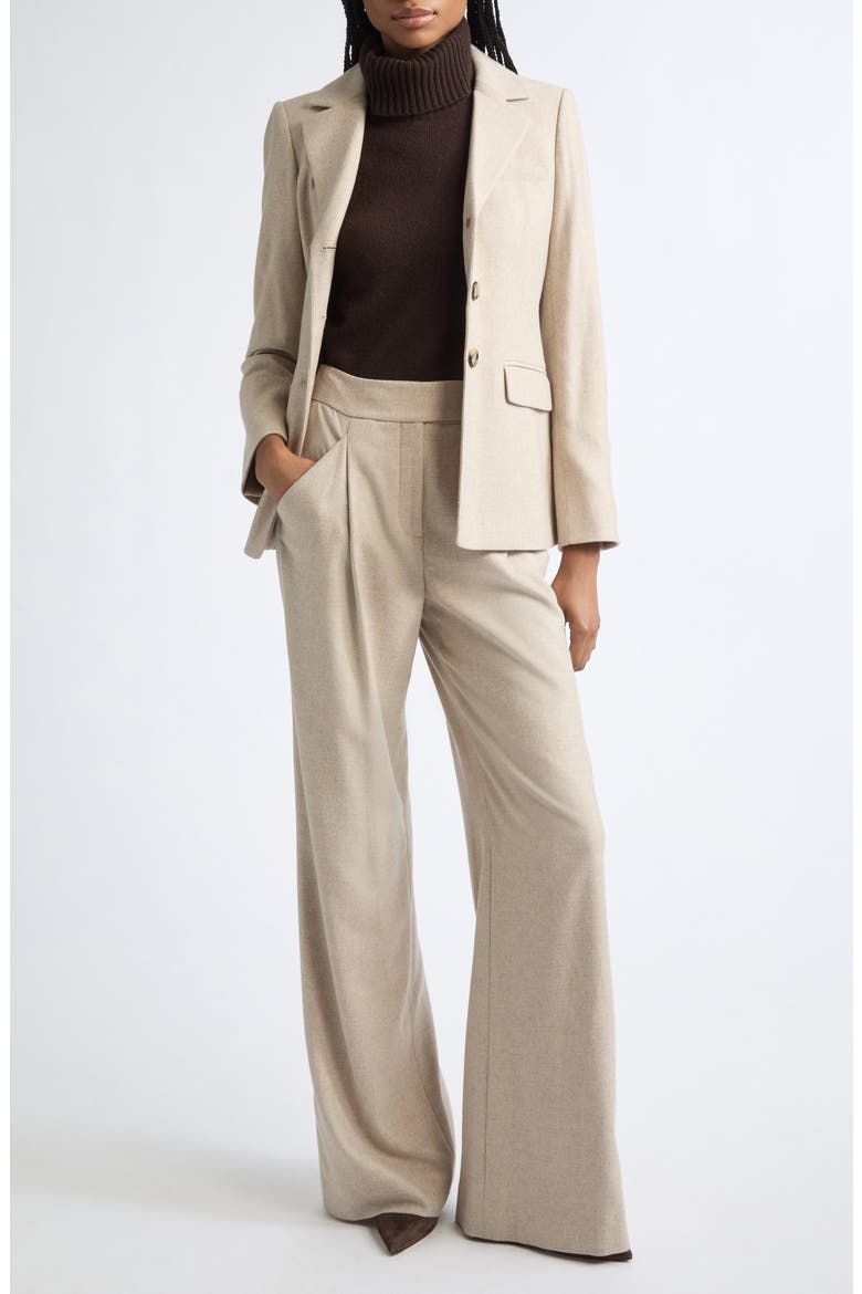 Raelynn Dickey Blazer, Alternate, color, OATMEAL MELANGE