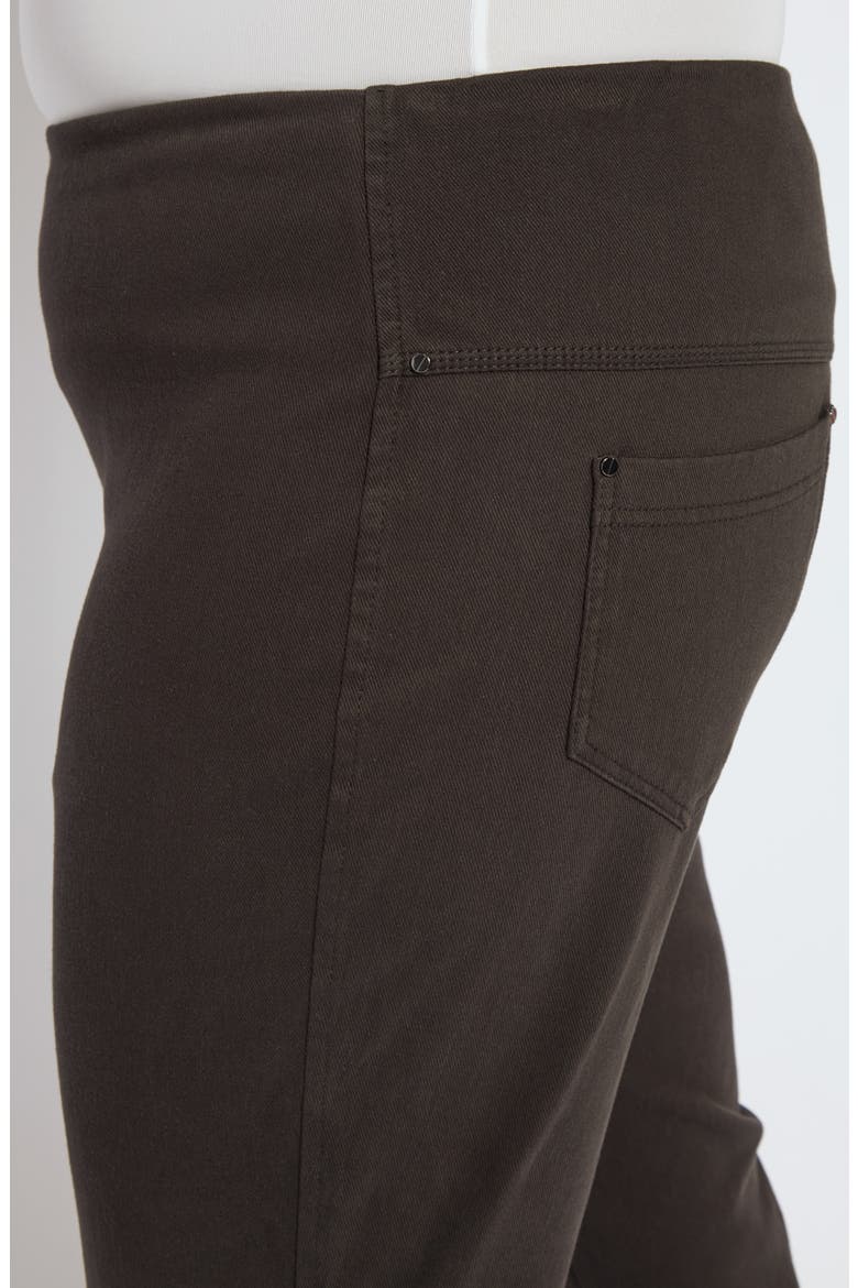 'Lyssentials Pull-On Baby Bootcut Pants, Alternate, color, BLACK