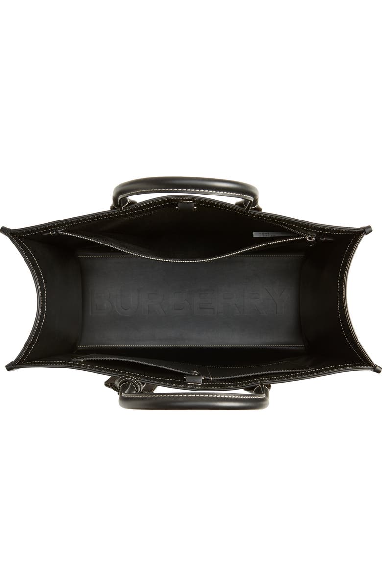 Burberry Denny Check Canvas Tote, Alternate, color,