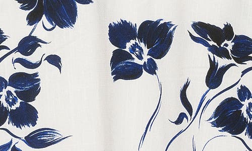 Alexia Admor Mabel Floral Midi Skirt In Ivory Floral