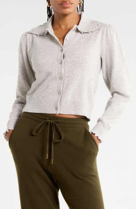Kalila Collared Cashmere Cardigan