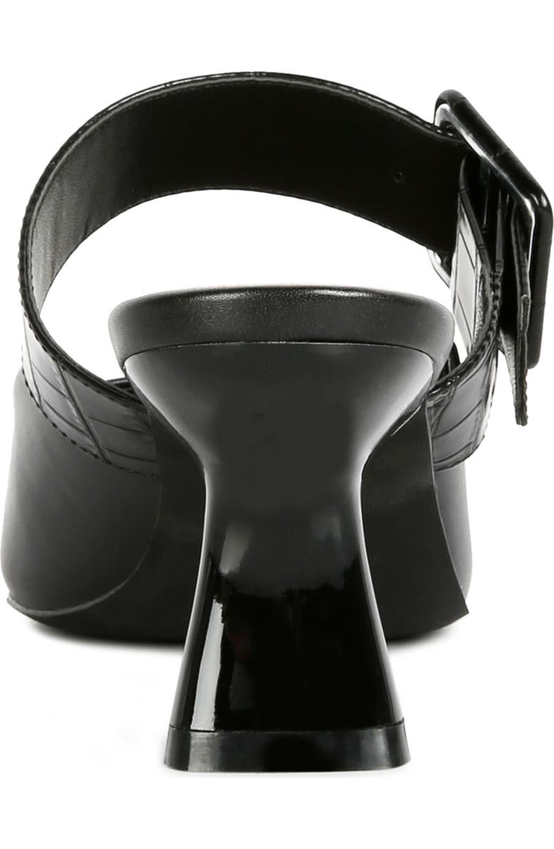 LONDON RAG Pointed Toe Mule, Alternate, color, Black