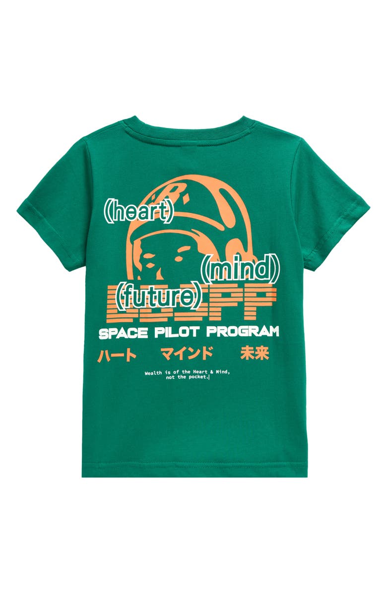 Billionaire Boys Club Kids' Space Pilot Cotton Graphic T-Shirt, Alternate, color, Shady Glad