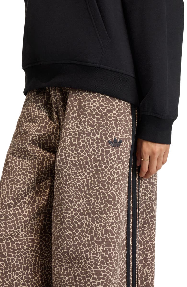 adidas Originals Firebird Cotton Twill Oversize Track Pants, Alternate, color, Earth Strata/ Stone Khaki