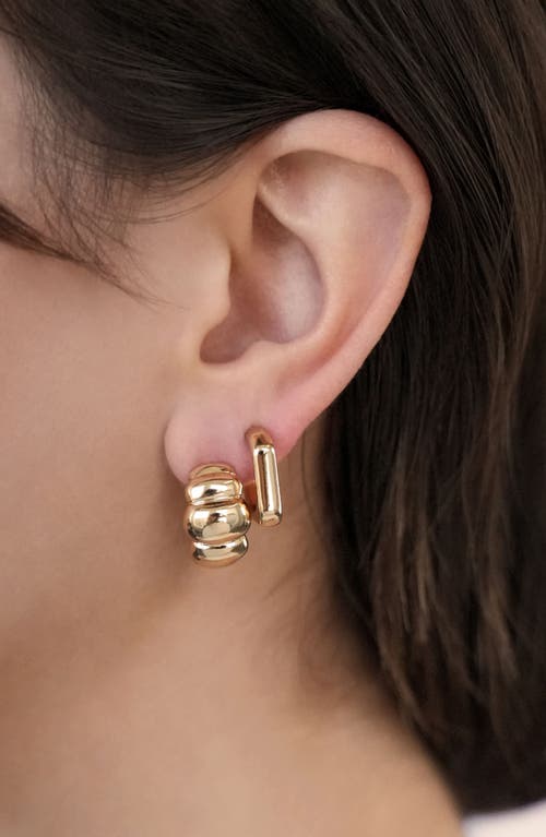 Ettika 2-pack Huggie Hoop Earrings