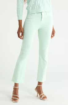 Tati High Waist Ankle Micro Bootcut Jeans