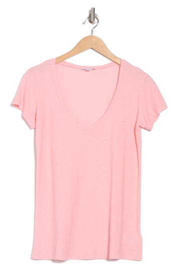 JAMES PERSE JAMES PERSE DEEP V-NECK T-SHIRT