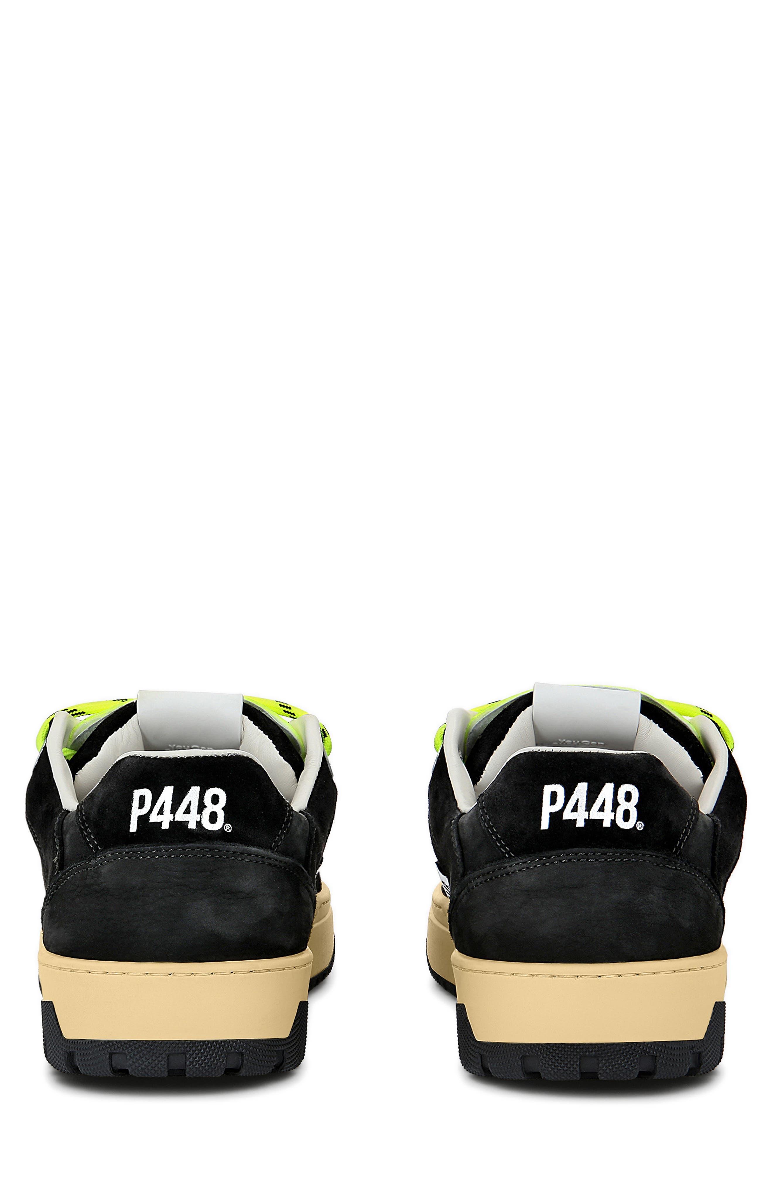 Marvin Sneaker, Alternate, color, BLACK/YEL