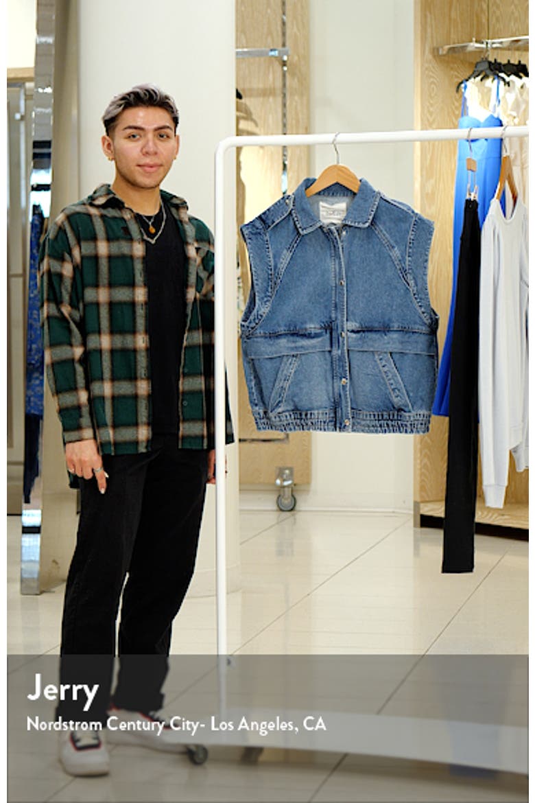 Ruben Sleeveless Denim Jacket video