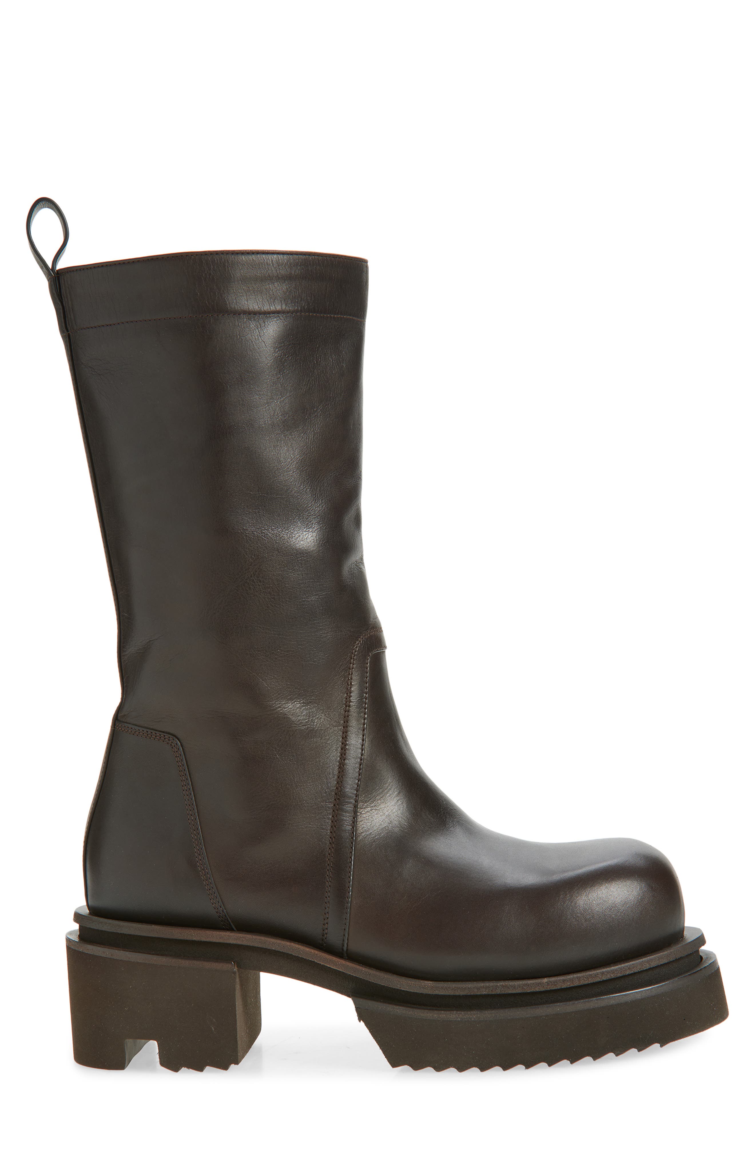 Rick Owens Bogun Platform Boot, Alternate, color, Dark Dust