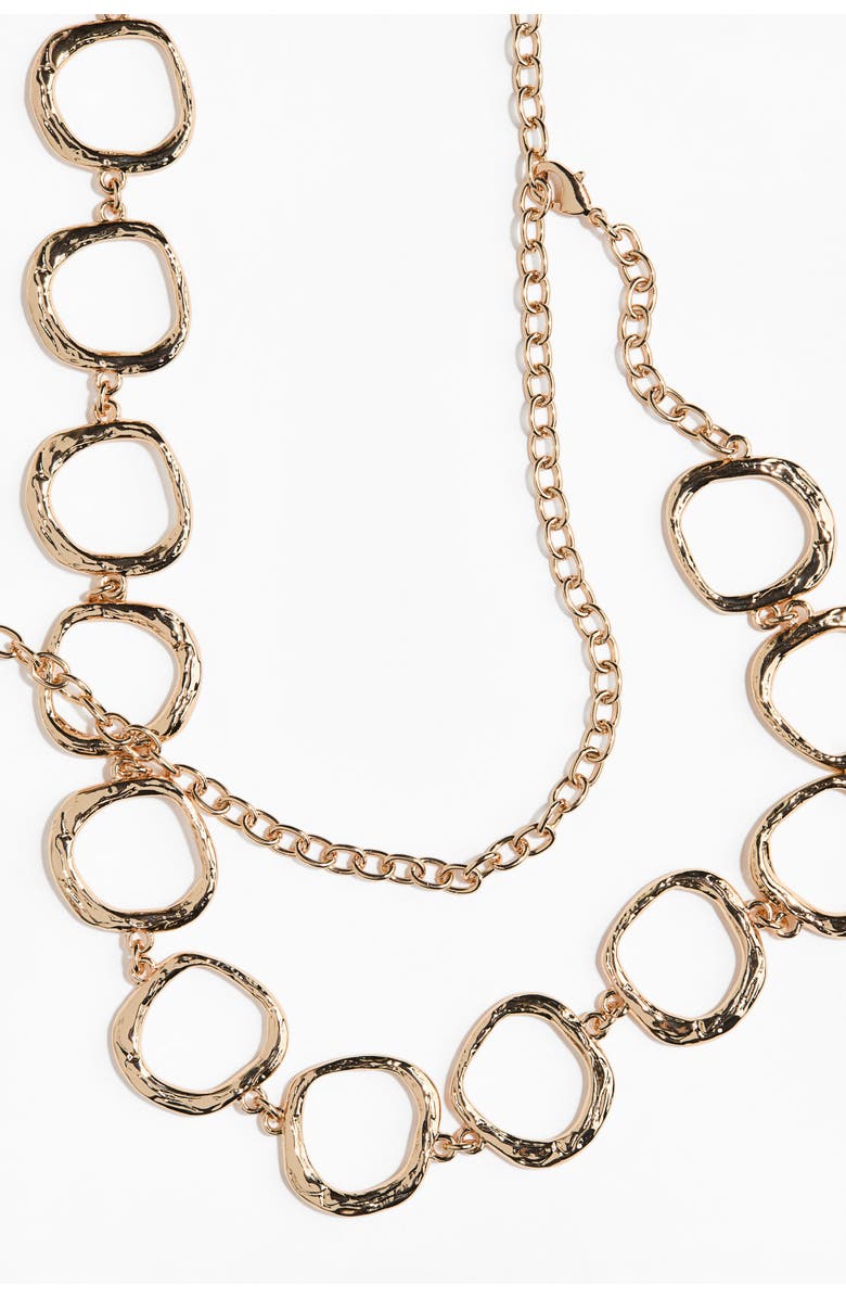 H&M Long Chain Necklace, Alternate, color, Gold-Colored