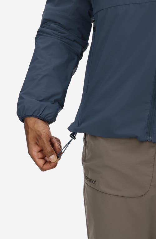 Marmot Novus Lt Insulated Hooded Jacket In Thunderhead