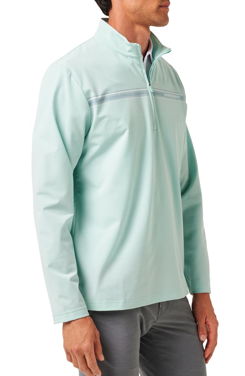 TravisMathew On the Map Quarter Zip Pullover, Alternate, color, 