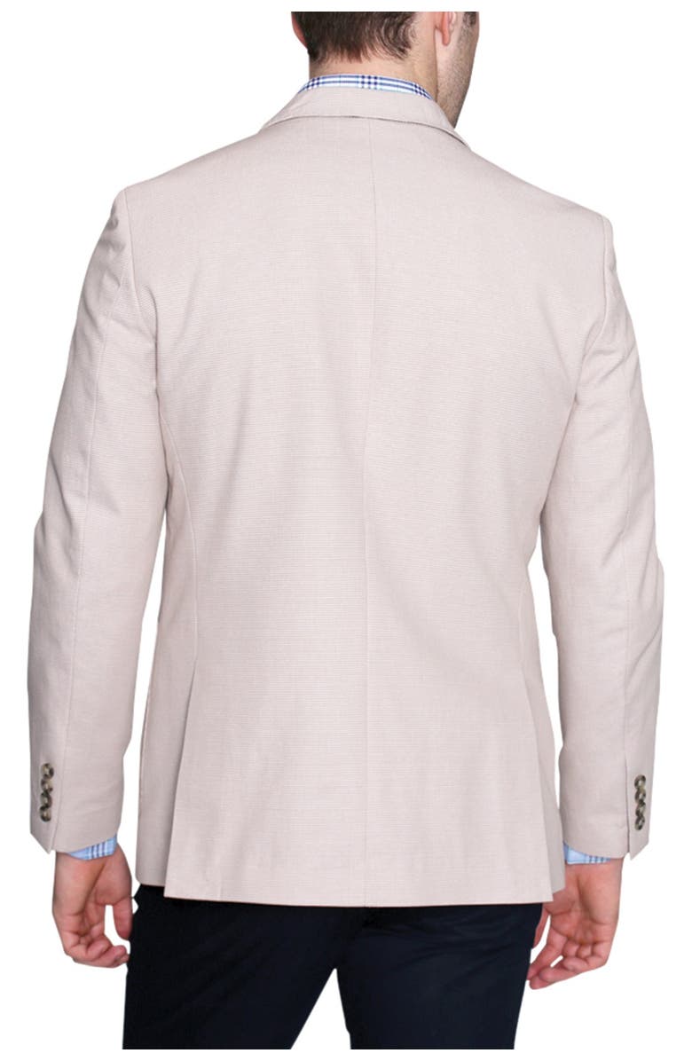 TailorByrd Textured Basket Weave Two Button Notch Lapel Modern Fit Sport Coat, Alternate, color, 