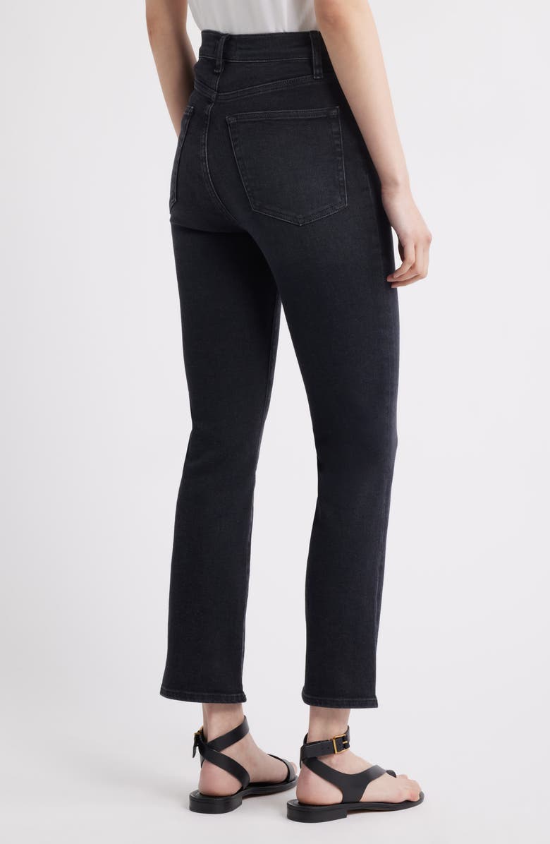 FRAME The Pencil Crop High Waist Ankle Slim Straight Leg Jeans, Alternate, color, Ultra