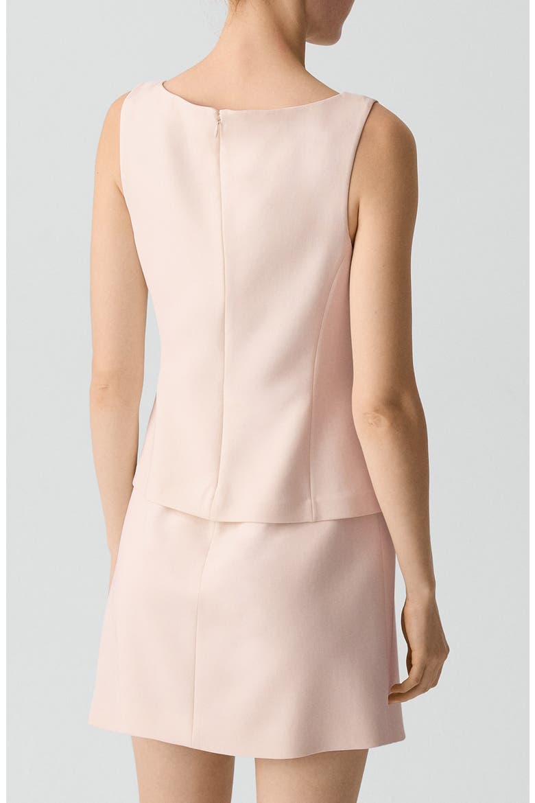 Boat Neck Minidress, Alternate, color, SHEER PINK