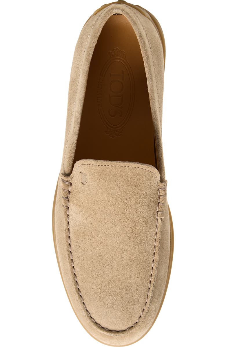 Tod's Pantofla Gomma Loafer, Alternate, color, Tabacco Chiaro