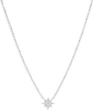 Anzie Sapphire Starburst Pendant Necklace