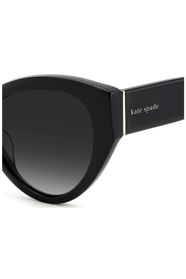 paisleigh 55mm gradient cat eye sunglasses, Alternate, color, BLACK/ GRAY POLAR