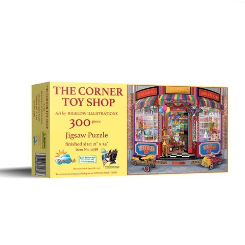 The Corner Toy Shop 300 piece Jigsaw Puzzle for Adults