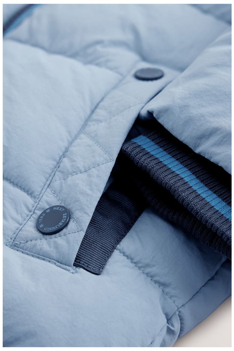 Kids' Quilted Utility Jacket, Alternate, color, BLUE