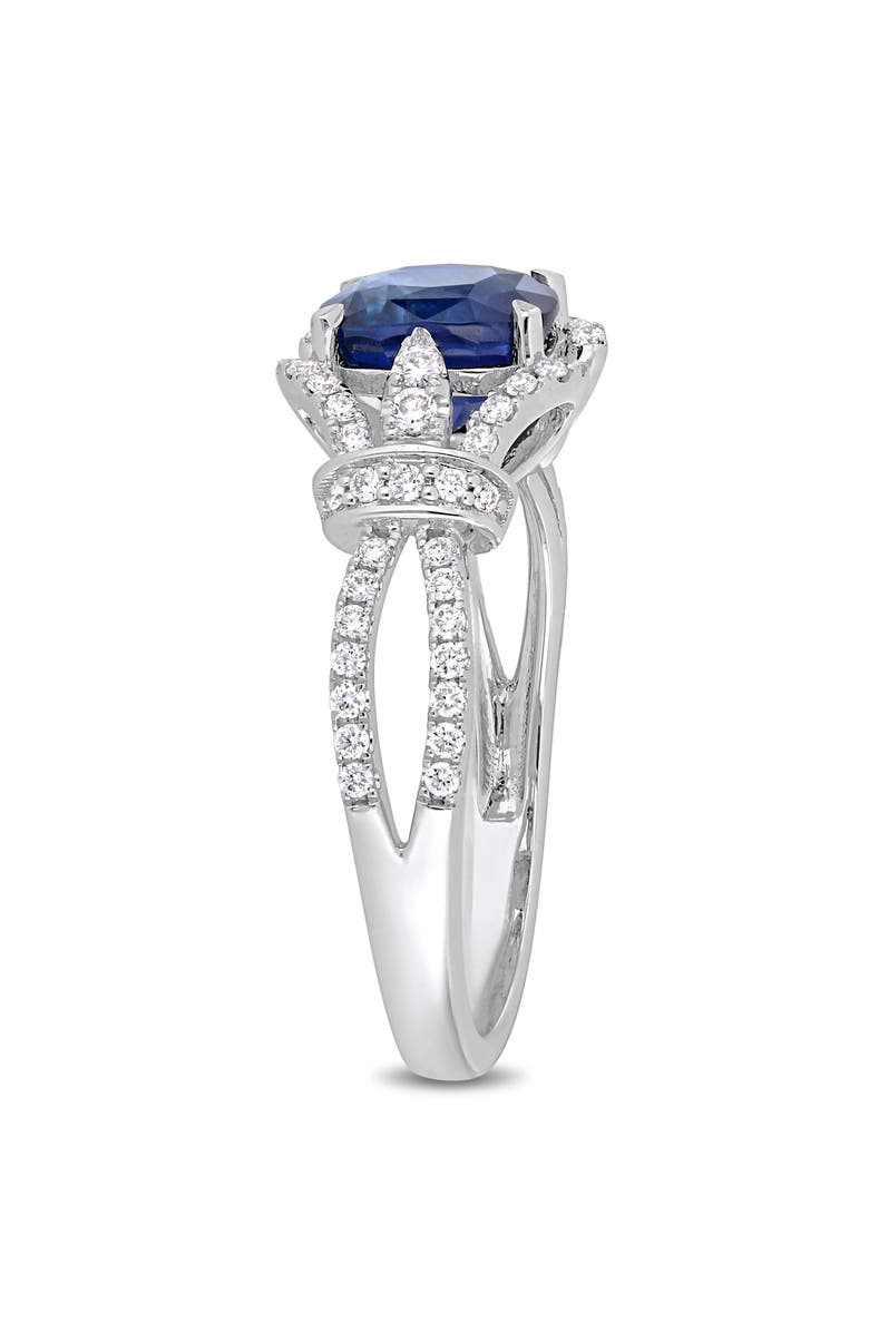 Julianna B. Sapphire & Diamond Vintage Ring 14k, Alternate, color,
