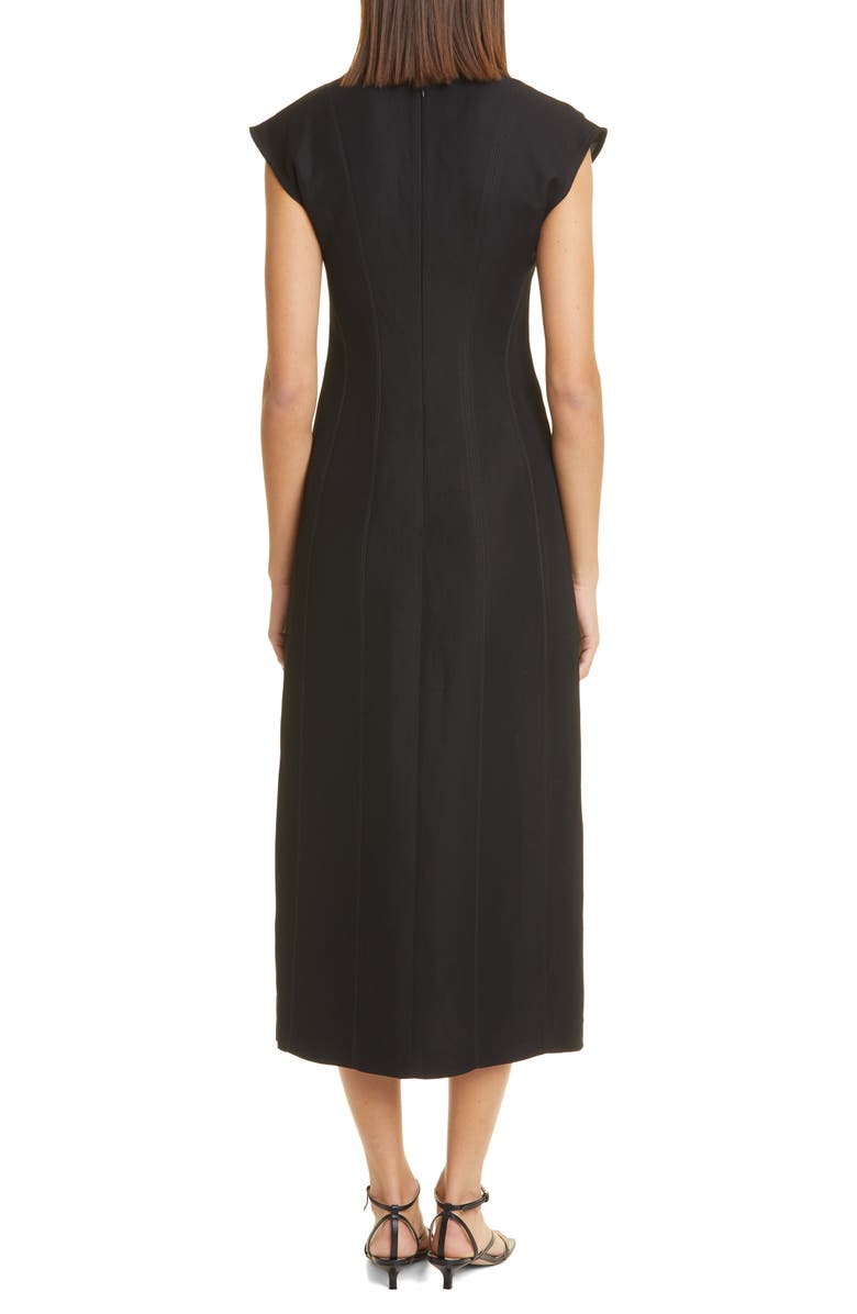 Fabiana Filippi Cap Sleeve Dress, Alternate, color, 