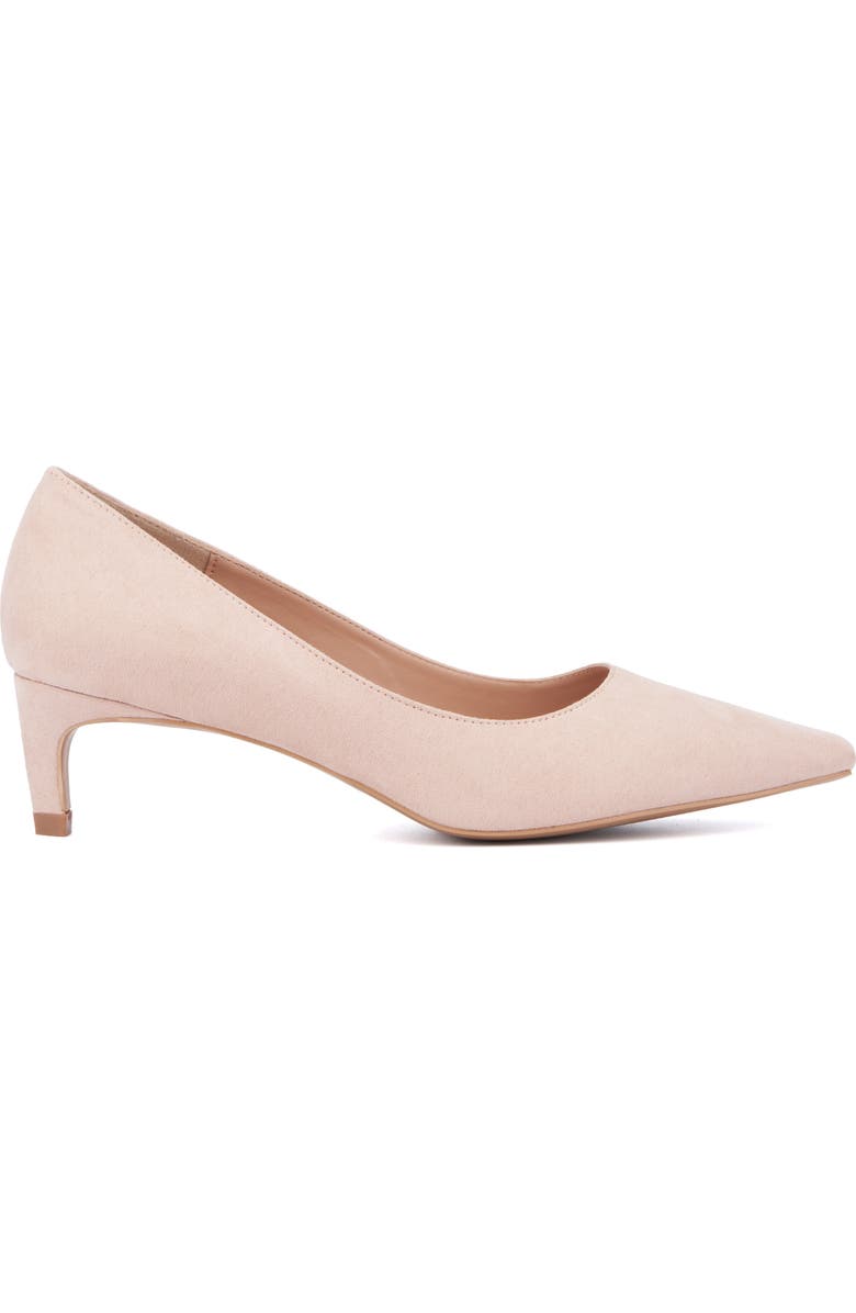 NEW YORK AND COMPANY Kaelyn Kitten Heel Pump, Alternate, color,