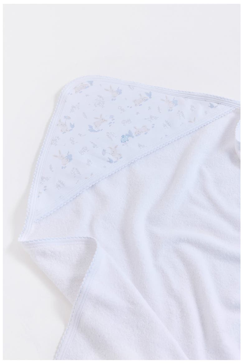 Small Bunny Towel, Alternate, color, White