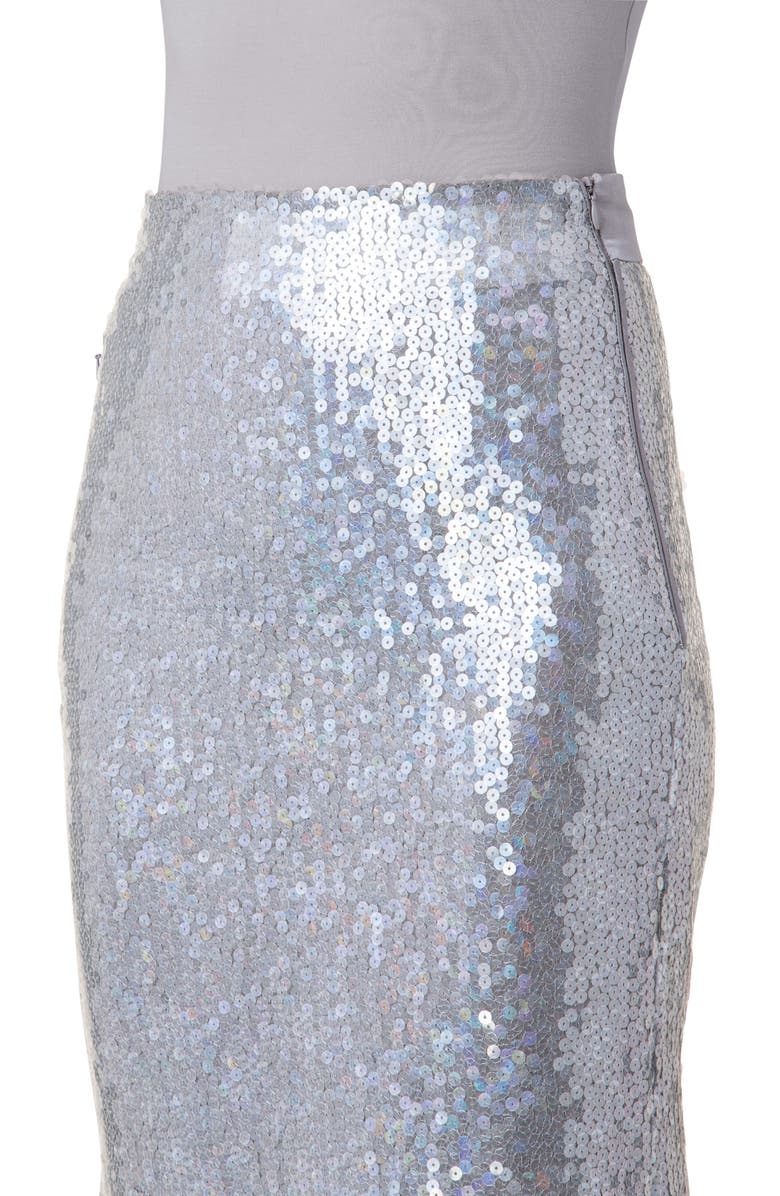 Akris Sequin Midi Skirt, Alternate, color, 