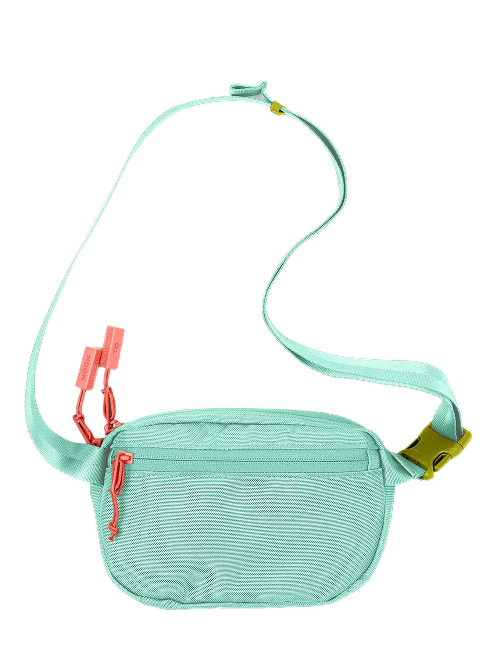 Baboon to the Moon Fannypack Mini 1.5L, Alternate, color, Aqua Drift