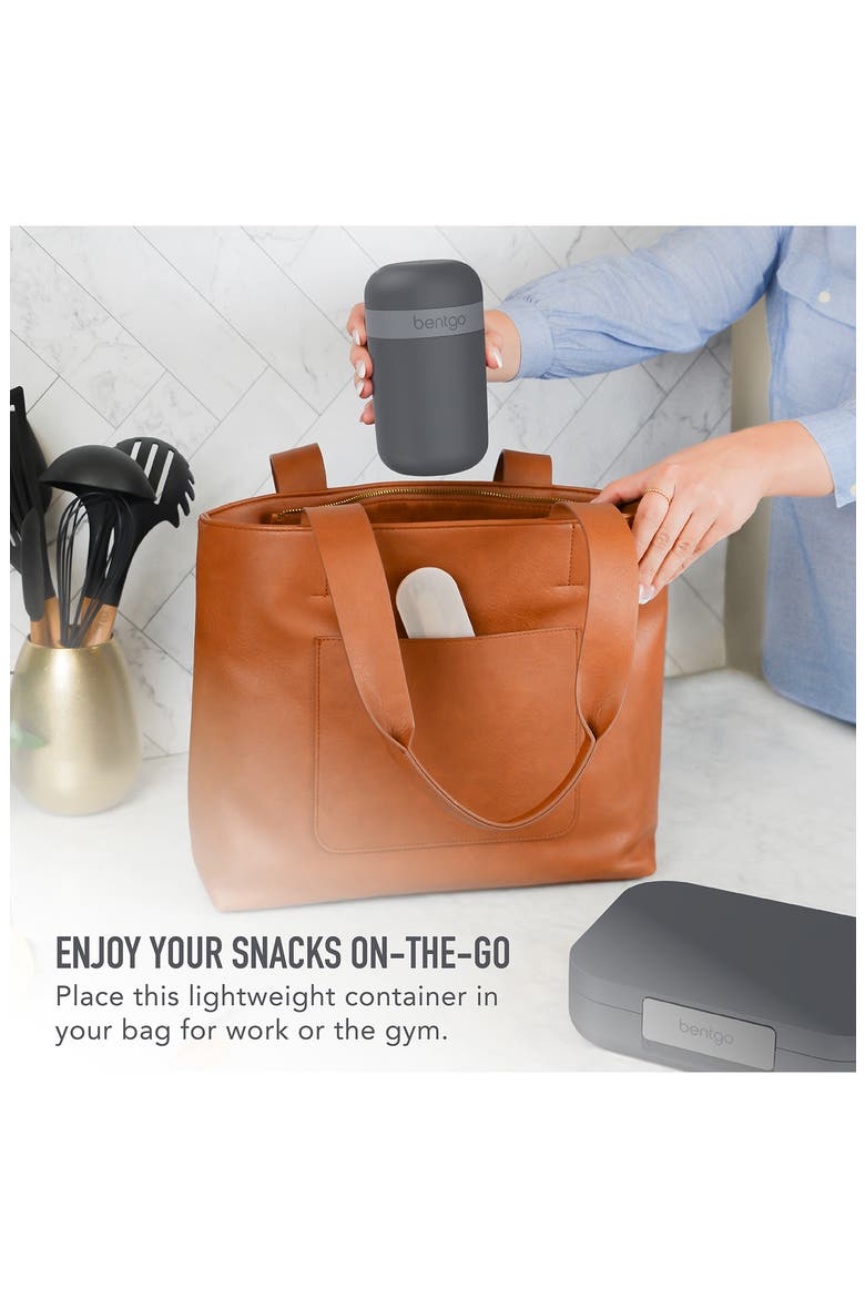 Bento Snack Cup, Alternate, color, DARK GRAY