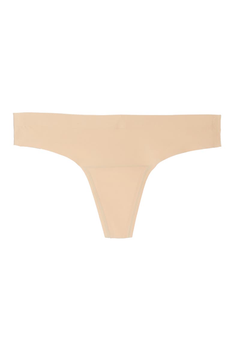 Leakproof Low Rise Thong, Alternate, color, BEIGE