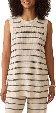 Faherty Miramar Linen & Organic Cotton Sweater Tank
