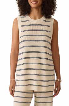 Faherty Miramar Linen & Organic Cotton Sweater Tank