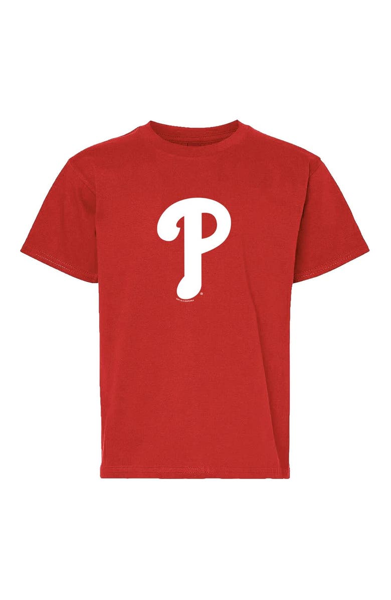 SOFT AS A GRAPE Youth Soft as a Grape  Red/Gray Philadelphia Phillies Two-Pack T-Shirt Set, Alternate, color, 