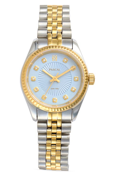 Timeless Classic Lab Grown Diamond Bracelet Watch, 31mm