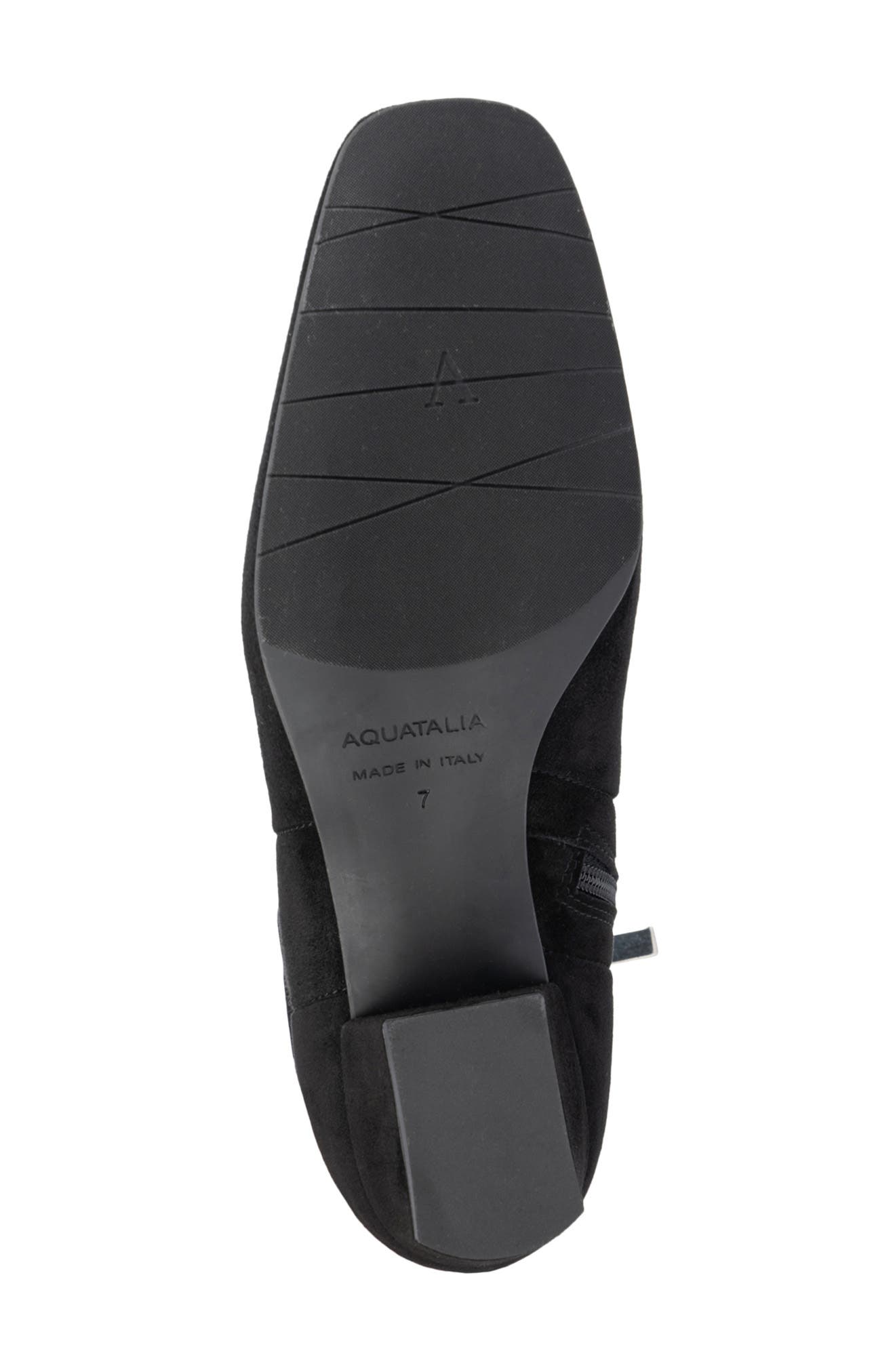 Aquatalia Stassi Weatherproof Bootie, Alternate, color, Black