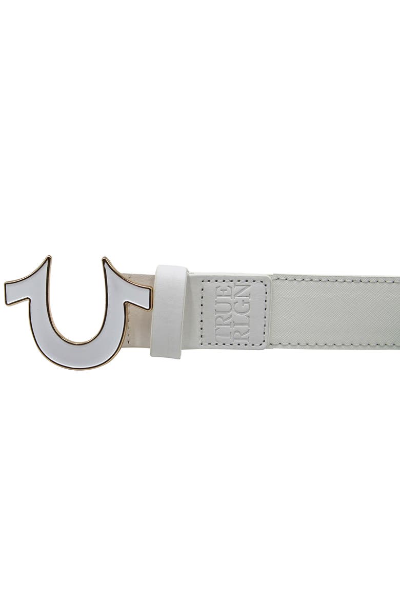 True Religion Sage II Horseshoe Buckle Belt, Alternate, color, 
