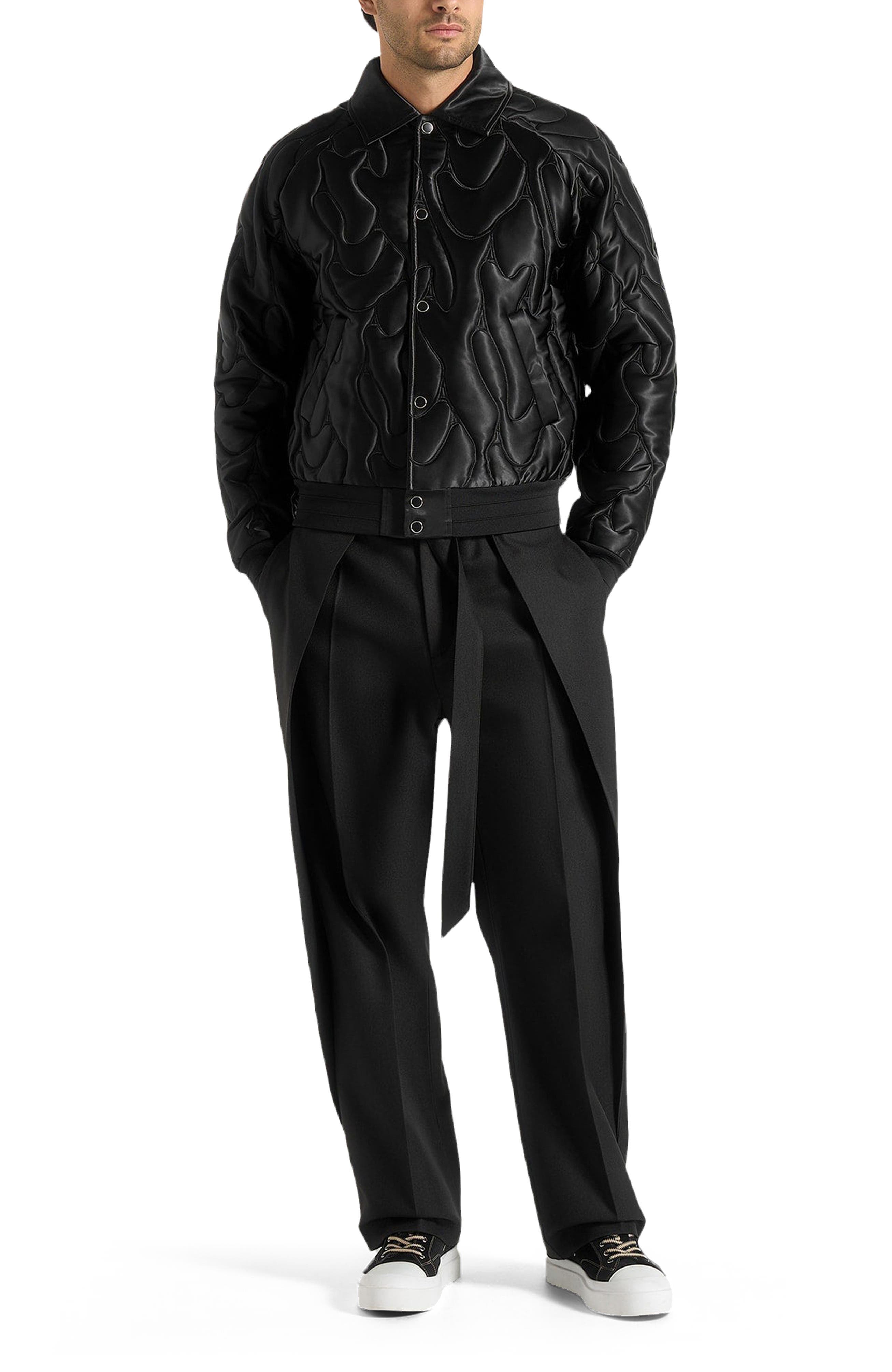 Ugo Satin Embroidered Jacket - image 2