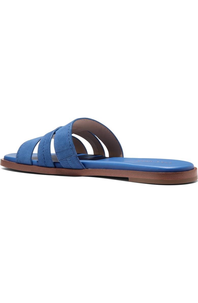 Cole Haan Flynn Slide Sandal, Alternate, color, Dutch Blue Suede