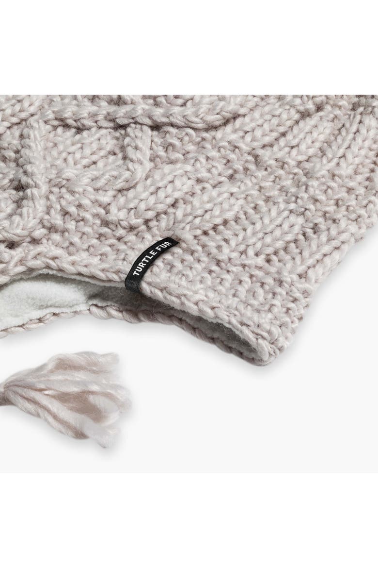 Merino Wool Gianna Earflap Beanie, Alternate, color, Natural