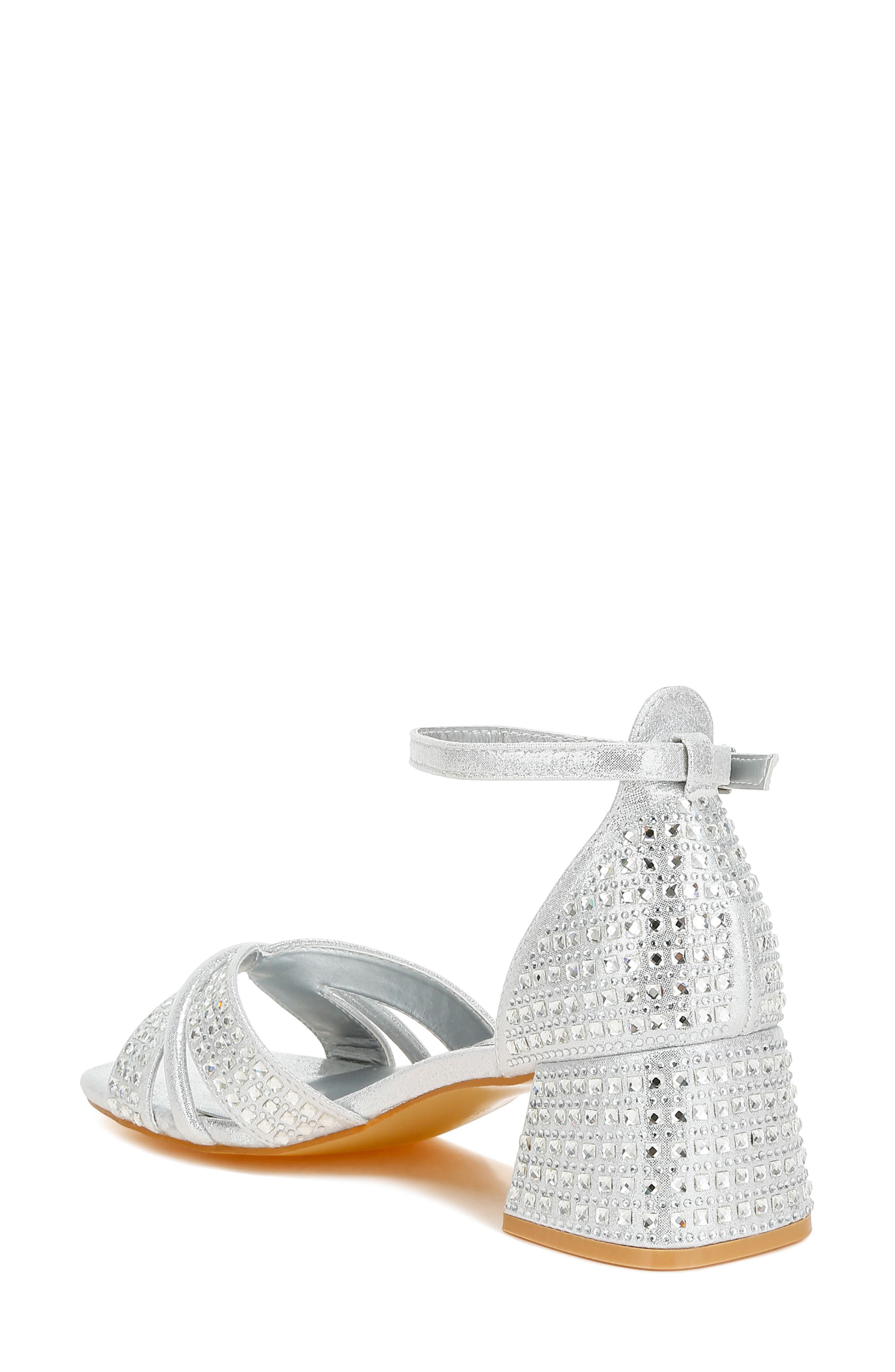 Babylon Embellished Block Heel Sandal - image 4