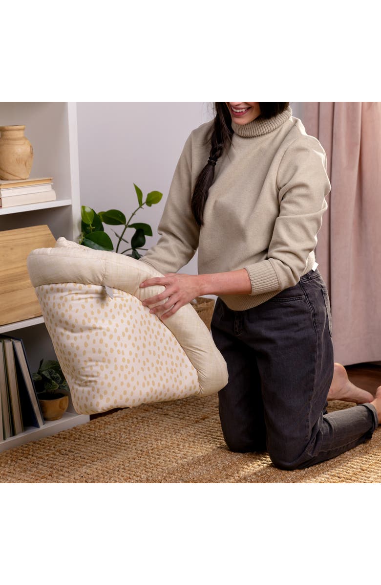 INGENUITY Every Season Plush Lambswool Baby Play Gym, Alternate, color, Almond