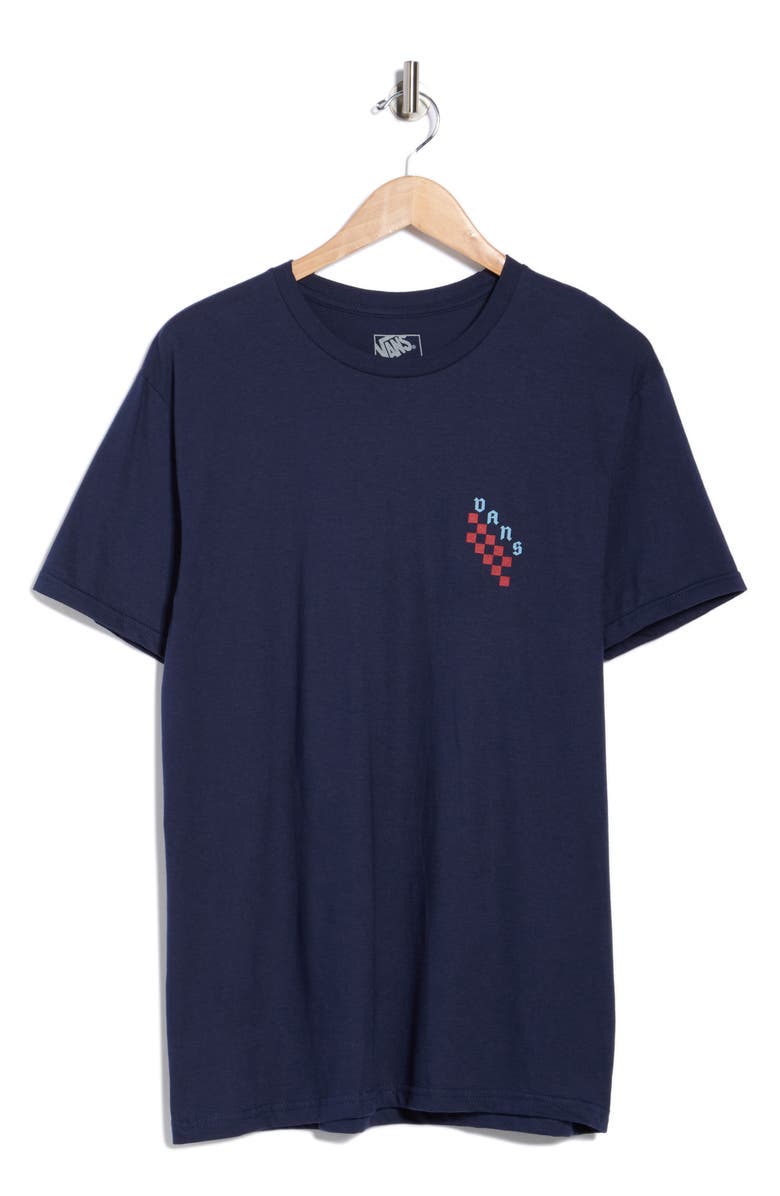 Vans Scorpion Logo Graphic T-Shirt, Alternate, color, Navy