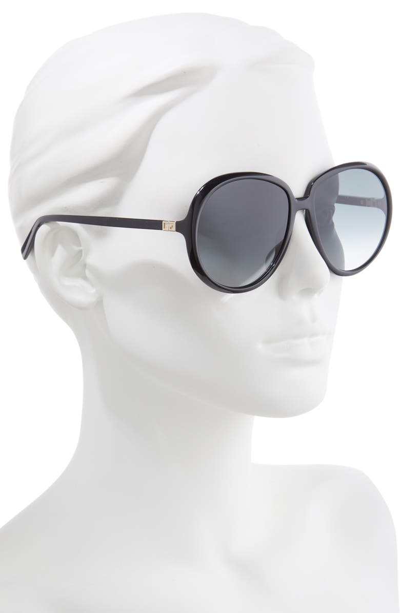 Givenchy 61mm Gradient Round Sunglasses, Alternate, color, 