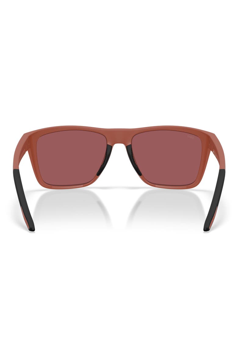 Mainsail XL 59mm Sunglasses, Alternate, color, MATTE TERRA COTTA / GOLD 580G