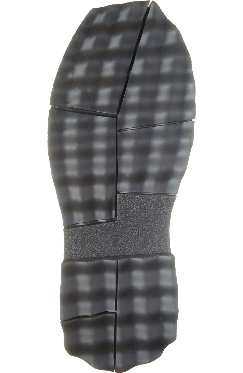 Off-White Sponge Sole Waterproof Rain Boot, Alternate, color,